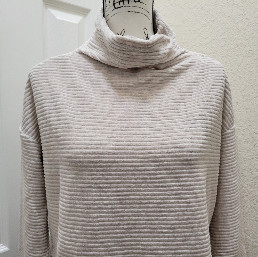 Zella Bright Side Pullover Sweater - Cream-S